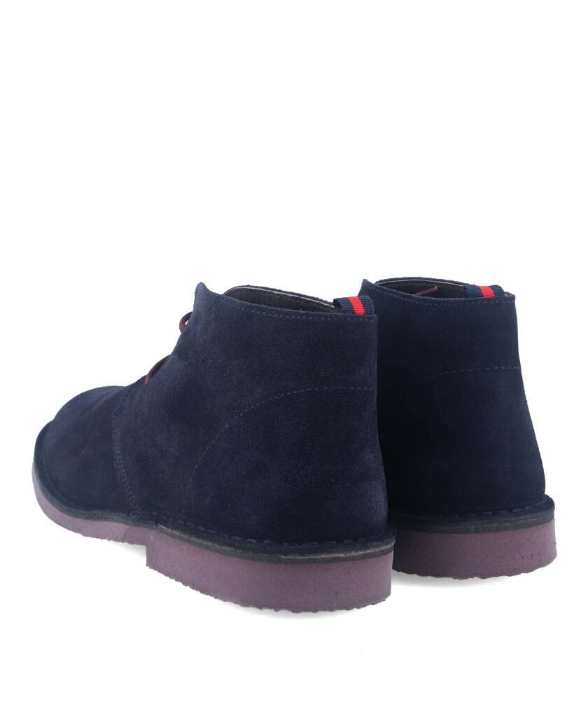 Blue Catchalot Safari ankle boots