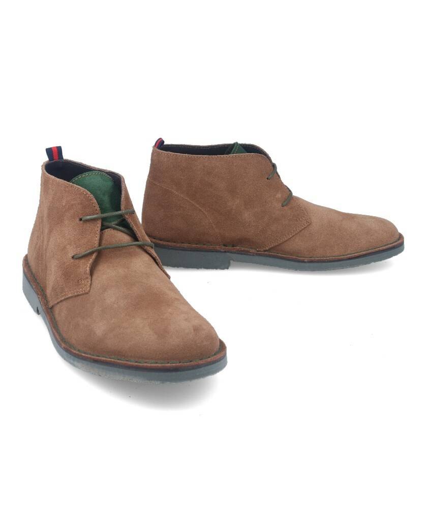 Botas Safari de antelina camel