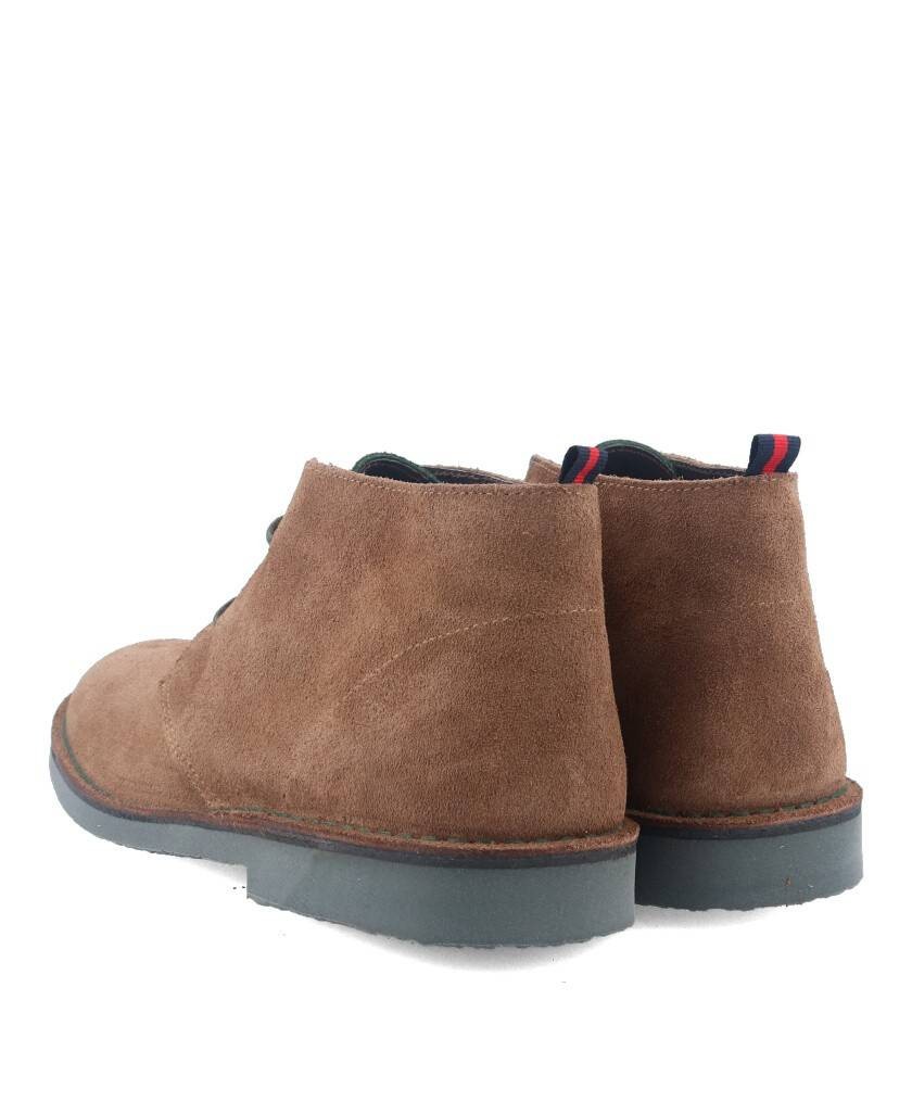 Botas Safari de antelina camel