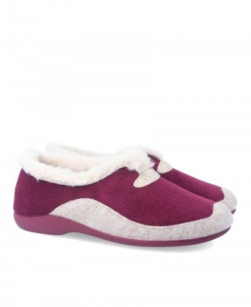 Garzon 7950.236 Burgundy House Slippers Garzon 7950.236 Burgundy House Slippers