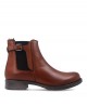 Flat leather booty Traveris IB1859 Flat leather booty Traveris IB1859