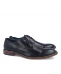 Zapatos negros de hombre cómodos Hobbs MB51802