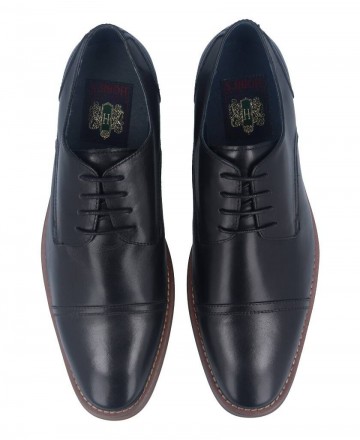 Hobbs MB51802 Men's Comfortable Black Shoes Hobbs MB51802 Men's Comfortable Black Shoes