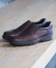 Zapatos casual sin cordones Fluchos Crono 9144 marrón