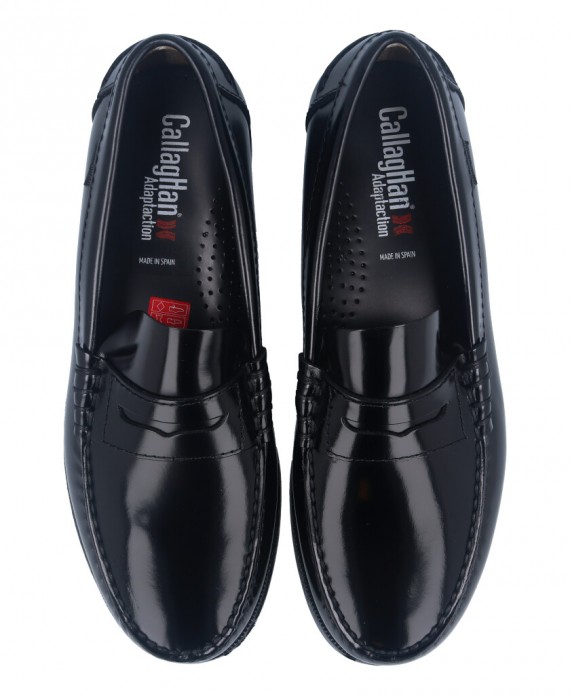 Black Callaghan Loafers