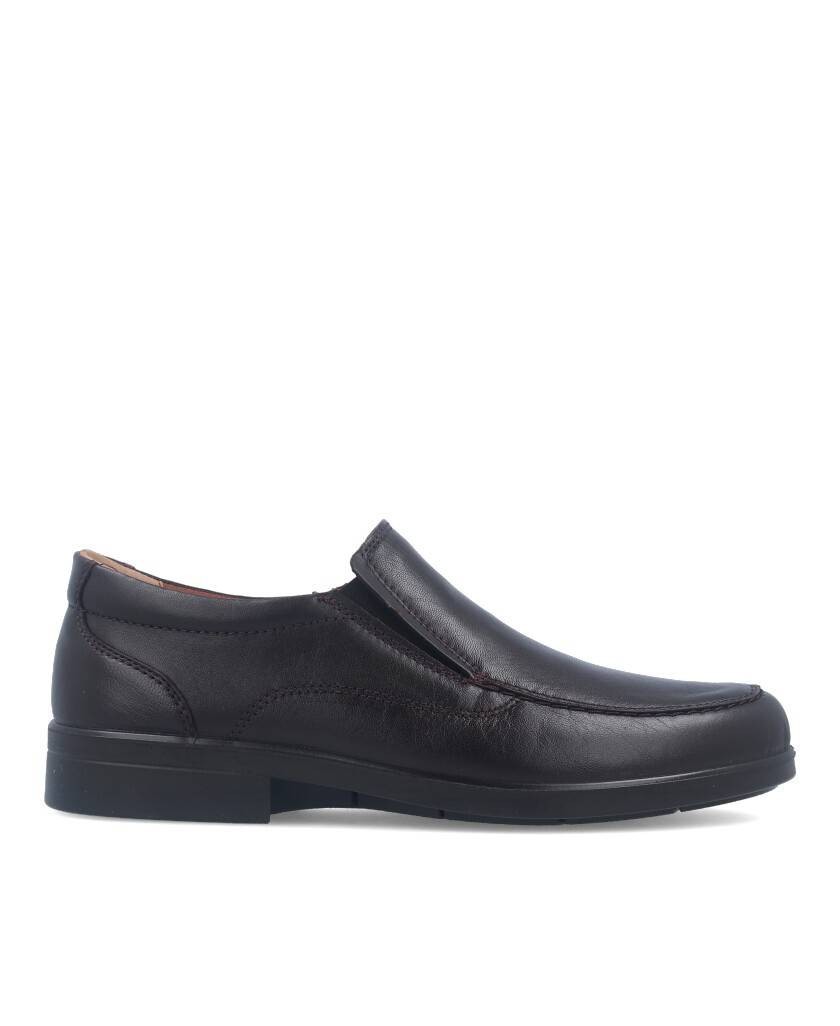 Luisetti Derbys 26850 men's shoe in dark brown color