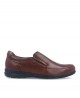 Zapatos planos sin cordones Fluchos Luca Slip On 8499 marrón