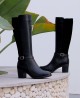 Leather high boots Paula Urban 6-392