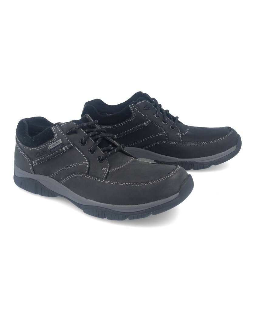 estimular acidez Retencion Zapatos impermeables para hombre Clarks 26102515-gtx negro