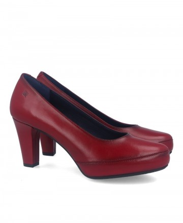 Heeled shoes Dorking Blesa red 5794