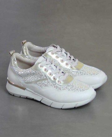Stephen Allen 10833-L7 gold leather sneakers Stephen Allen 10833-L7 gold leather sneakers