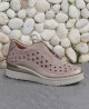 Sneaker taupe die cut Stonefly 213820 Sneaker taupe die cut Stonefly 213820