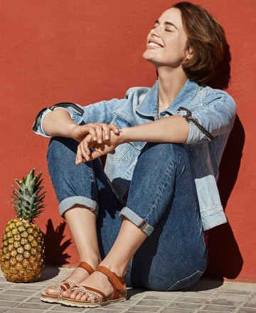 Sandalias bajas de mujer Yokono Chipre 149 marrón Sandalias bajas de mujer Yokono Chipre 149 marrón