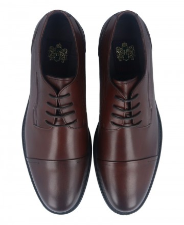 Hobbs M55 59103L Brown Lace-up Dress Shoes Hobbs M55 59103L Brown Lace-up Dress Shoes