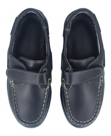 Boat shoe with Velcro closure Fat 212 Blue Boat shoe with Velcro closure Fat 212 Blue