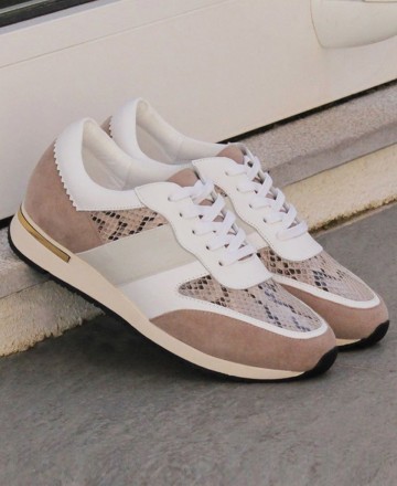 Lace-up sneakers Stephen Allen 10833-C11 taupe Lace-up sneakers Stephen Allen 10833-C11 taupe
