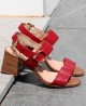 Red elegant sandal Repo Phil Gatiér 32606 Red elegant sandal Repo Phil Gatiér 32606
