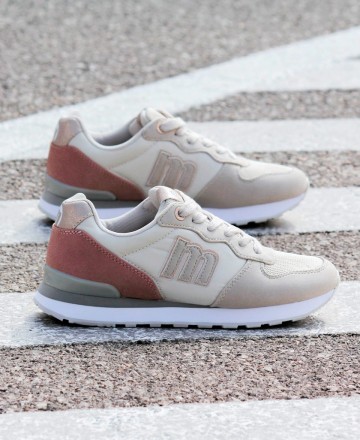 Sneakers para mujer beige Mustang 69705 Joggo Sneakers para mujer beige Mustang 69705 Joggo