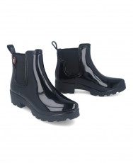 Gioseppo Black Wellington Boots Gioseppo Black Wellington Boots