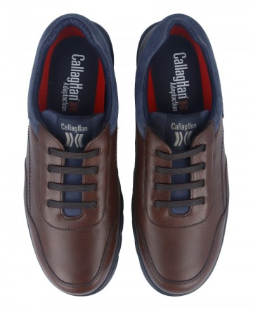 Comfortable lace-up shoes Callaghan 16204 brown Comfortable lace-up shoes Callaghan 16204 brown