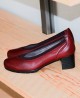 Burgundy office shoes Pitillos 6347 Burgundy office shoes Pitillos 6347