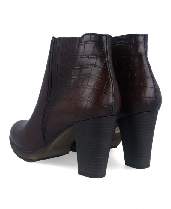 sale of Dorking Reina D8305 brown leather ankle boots