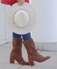 Wide heel cowboy boots Tambi Bruma Wide heel cowboy boots Tambi Bruma