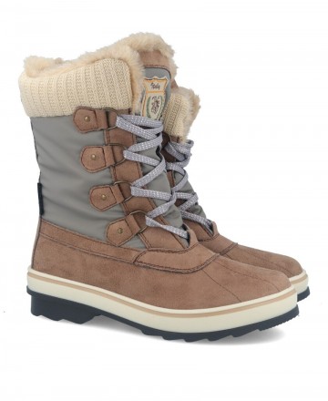 Catchalot Sue Taupe Snow Boots