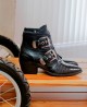 Ankle boots with double buckle Mustang New Oest 58440 Ankle boots with double buckle Mustang New Oest 58440