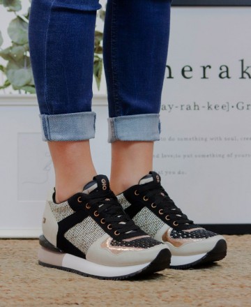 Sneaker con mix de texturas Gioseppo Lubbock 62576 Sneaker con mix de texturas Gioseppo Lubbock 62576