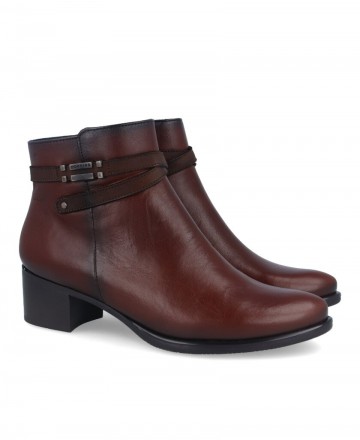 Leather booty Dorking Alegría D7637 Leather booty Dorking Alegría D7637