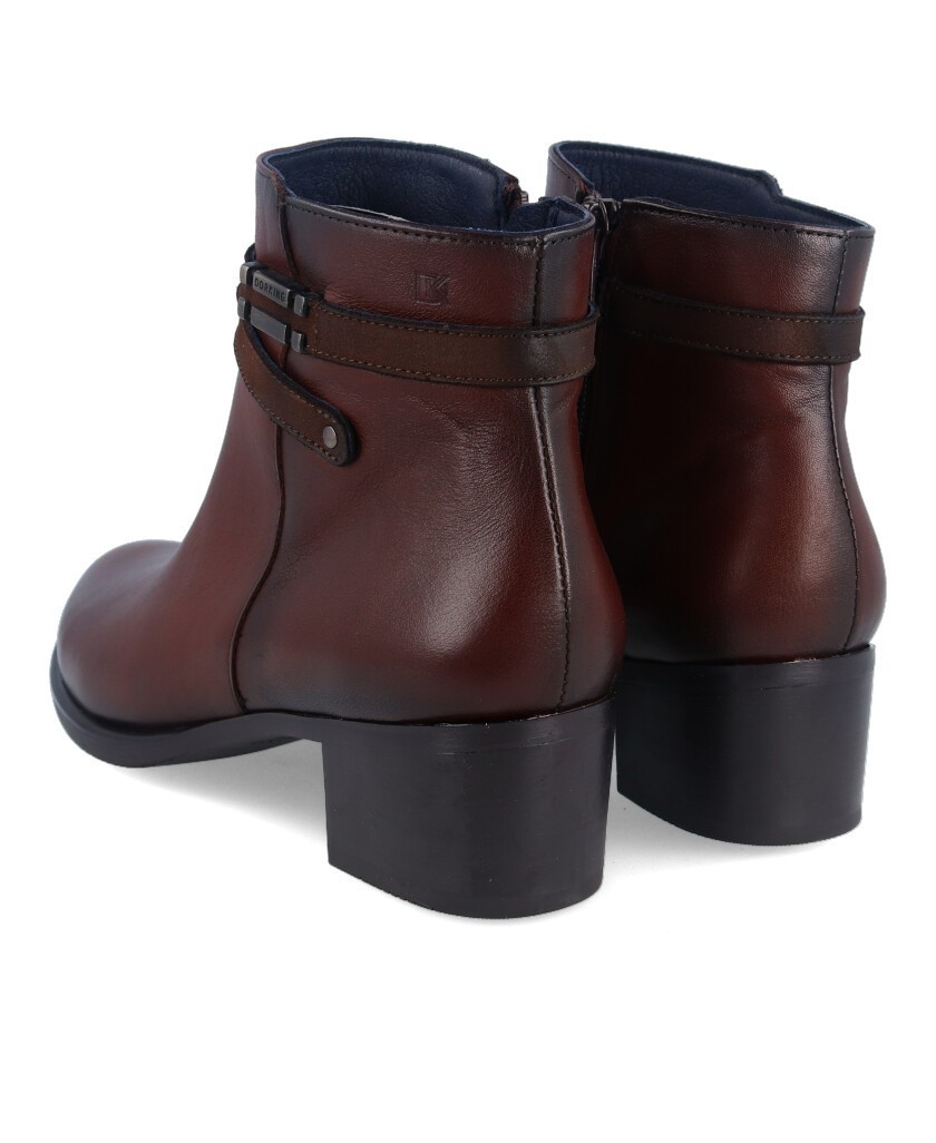 alegria leather ankle boots