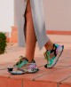 Sneakers fashion coloridas Exé K134 Sneakers fashion coloridas Exé K134