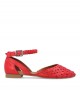 Bailarina roja troquelada Carmela 67797 Bailarina roja troquelada Carmela 67797