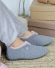 Garzon 5821.291 gray closed house flat slippers Garzon 5821.291 gray closed house flat slippers