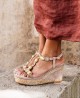 Sandalias con cuña Alma en Pena AP-531 Sandalias con cuña Alma en Pena AP-531