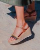 Catchalot 4864-1 colorful jute sandal
