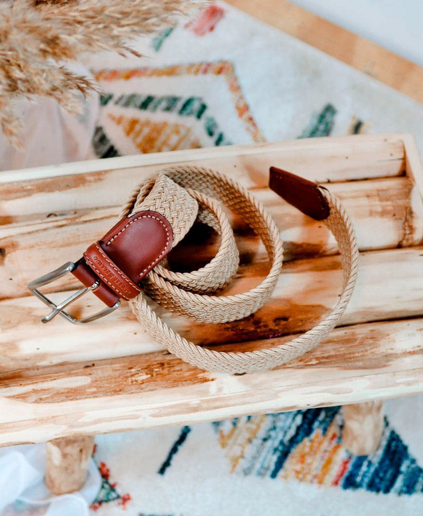 Brown leather belt Miguel Bellido 360/35