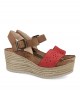 Walk & Fly leather wedge 8291 36631