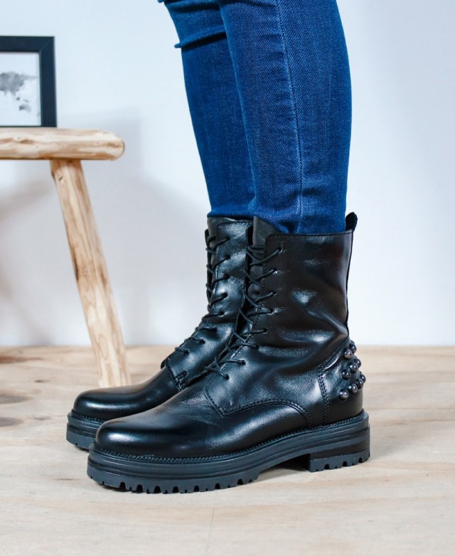 Botas de estilo militar Mjus Botas de estilo militar Mjus