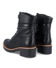 Black Tambi Moli aviator style ankle boots