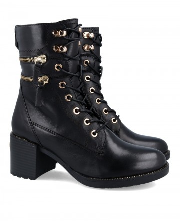 Catchalot Elly 01 heeled military boots