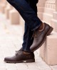 Zapatos de piel Panama Jack 02 C2 marrón
