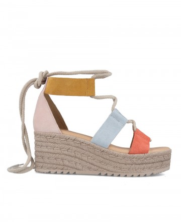 women shoes - Colorful wedge with laces Andares 848230