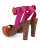 Zapatos de fiesta rosa Penelope 1401