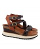 Roman style wedge sandal Penelope Ivet 5831