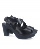Sandalias negras Kissia 450 Sandalias negras Kissia 450