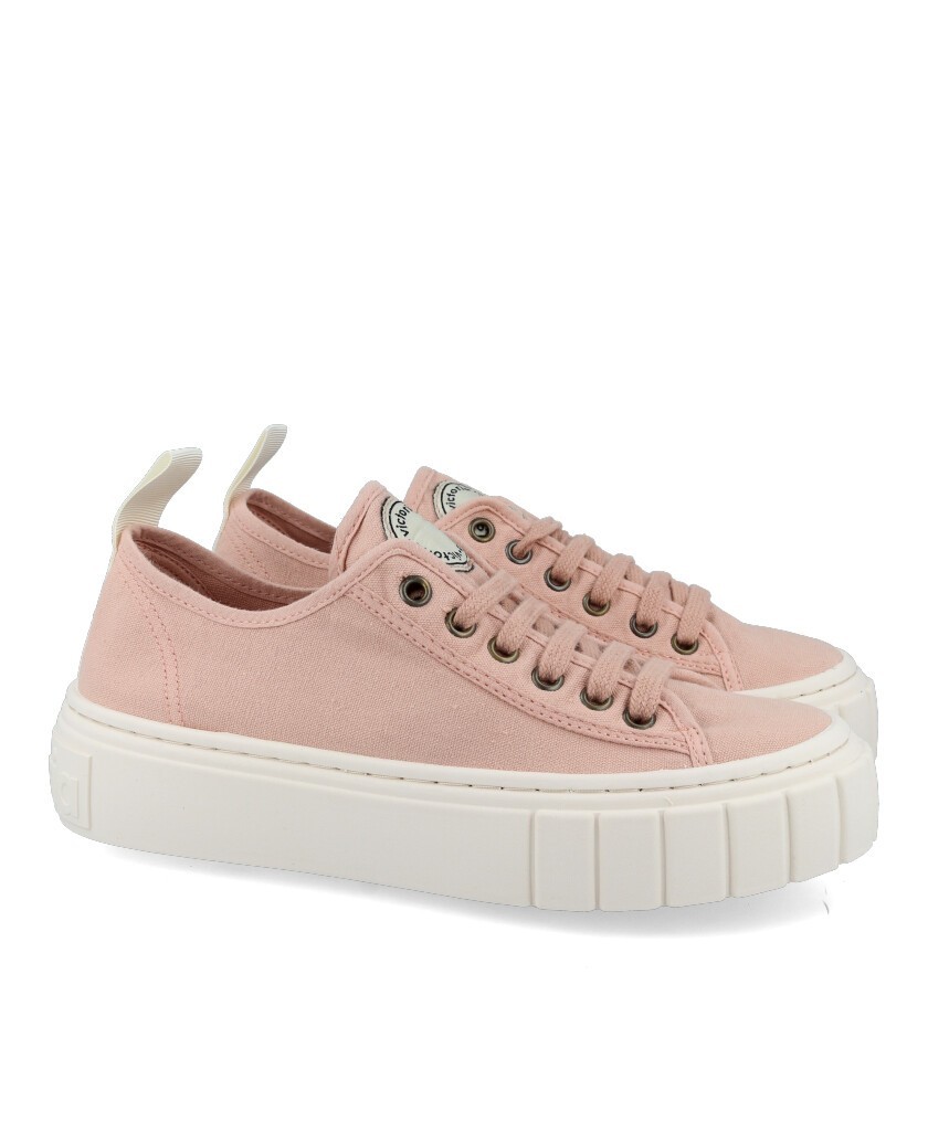 Pink canvas sneakers Victoria Abril 1270111