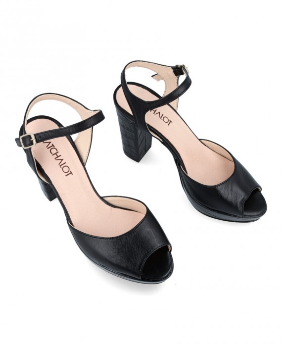 Women's high-heeled sandals