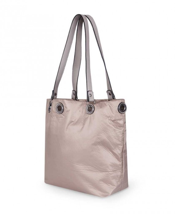 Catchalot Masanella taupe women's handle bag